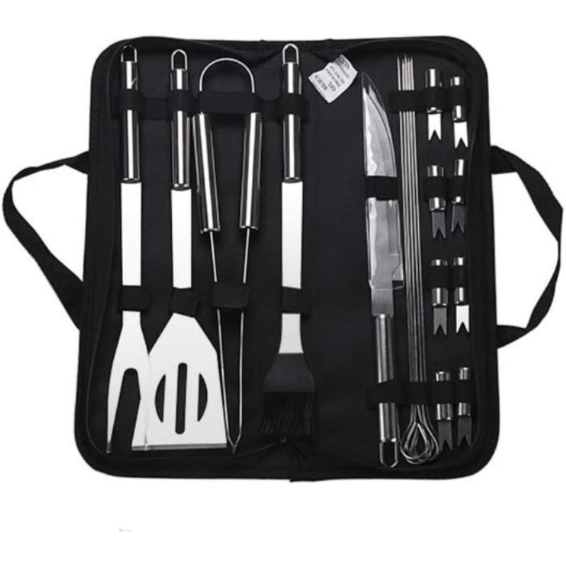 Comprar Set De Asado Bbq Kit Parrillero Portatil en Electroshopy